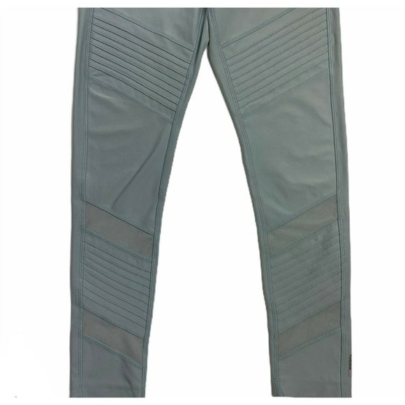 Mondetta High Waist Tummy Control Small Leggings Mint Yoga Athletics Athleisure - Picture 4 of 6